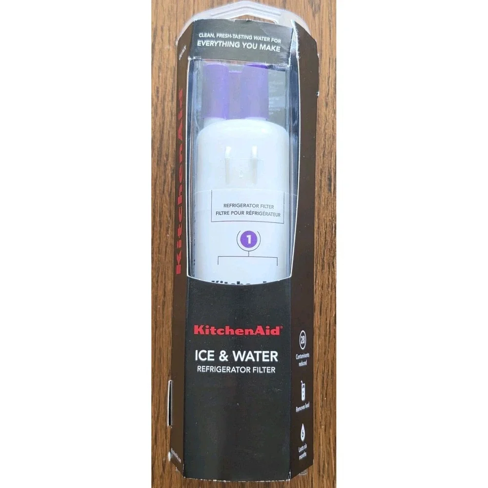 KitchenAid Refrigerator Ice and Water Filter 1  KAD1RXD1 Single Pack Purple Cap